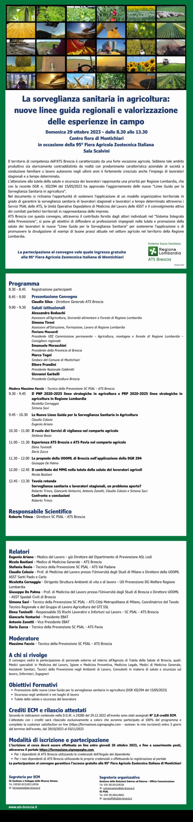 sorveglianza sanitaria agricoltura