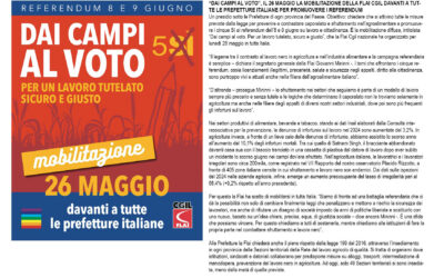 “Dai campi al voto”