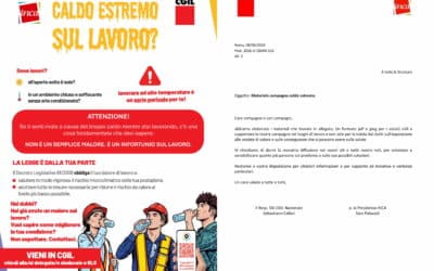 CALDO ESTREMO SUL LAVORO